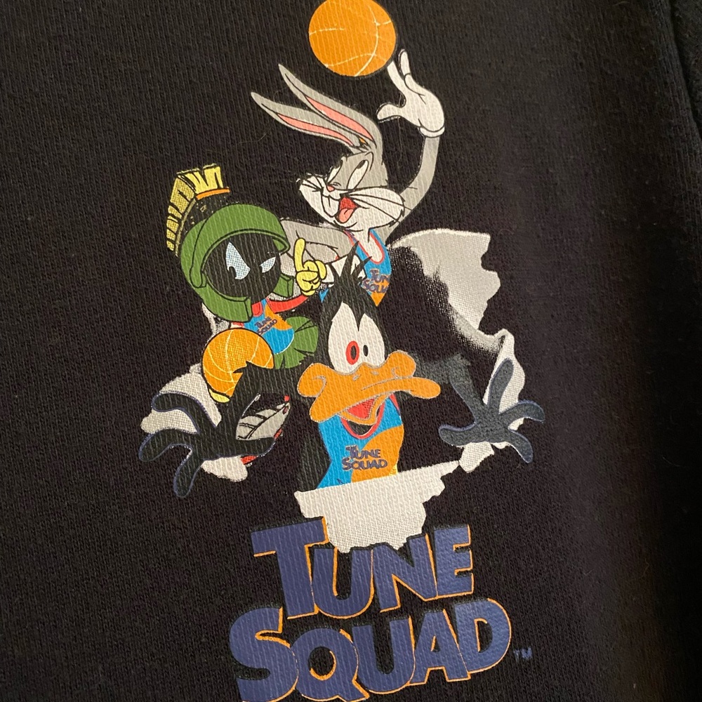 Vintage Hoodie Sweatshirt Looney Tunes Space Jam New Legacy Collector Size Large - Picture 14 of 16